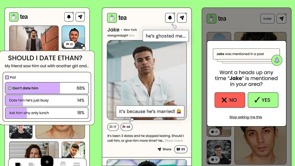 Como funciona o Tea, aplicativo em que mulheres avaliam encontros com homens e que foi alvo de ataque hacker Como funciona o Tea, aplicativo em que mulheres avaliam encontros com homens e que foi alvo de ataque hacker