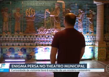 Inscrição em pessoa antiga escondida no Theatro Municipal do Rio é decifrada após mais de um século