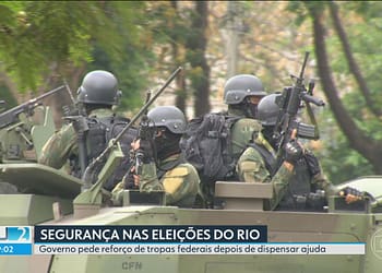 Governo do RJ pede reforço federal para segurança das eleições