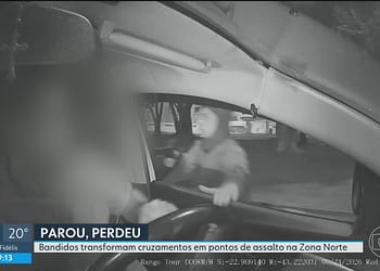 Criminosos fazem série de assaltos em semáforos da Zona Norte do Rio
