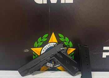 Polícia Civil apreende pistolas e munições durante investigação de denúncia de agressão em Barra Mansa
