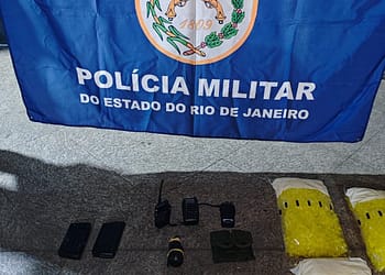 Troca de tiros em Resende termina com granada apreendida