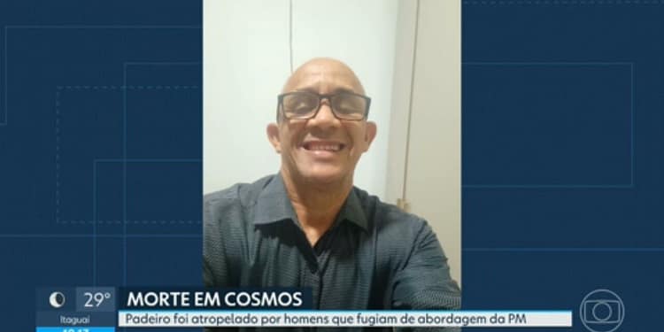 Padeiro morre atropelado por moto que fugiu da polícia no Cosmos Padeiro morre atropelado por moto que fugiu da polícia no Cosmos