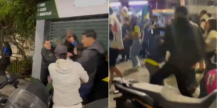 VÍDEO: Confusão é registrada em Teresópolis após eliminação do Brasil na Copa do Mundo