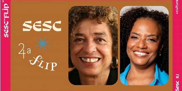 Angela Davis na Flip: Debate com Flávia Oliveira em Paraty Angela Davis na Flip: Debate com Flávia Oliveira em Paraty